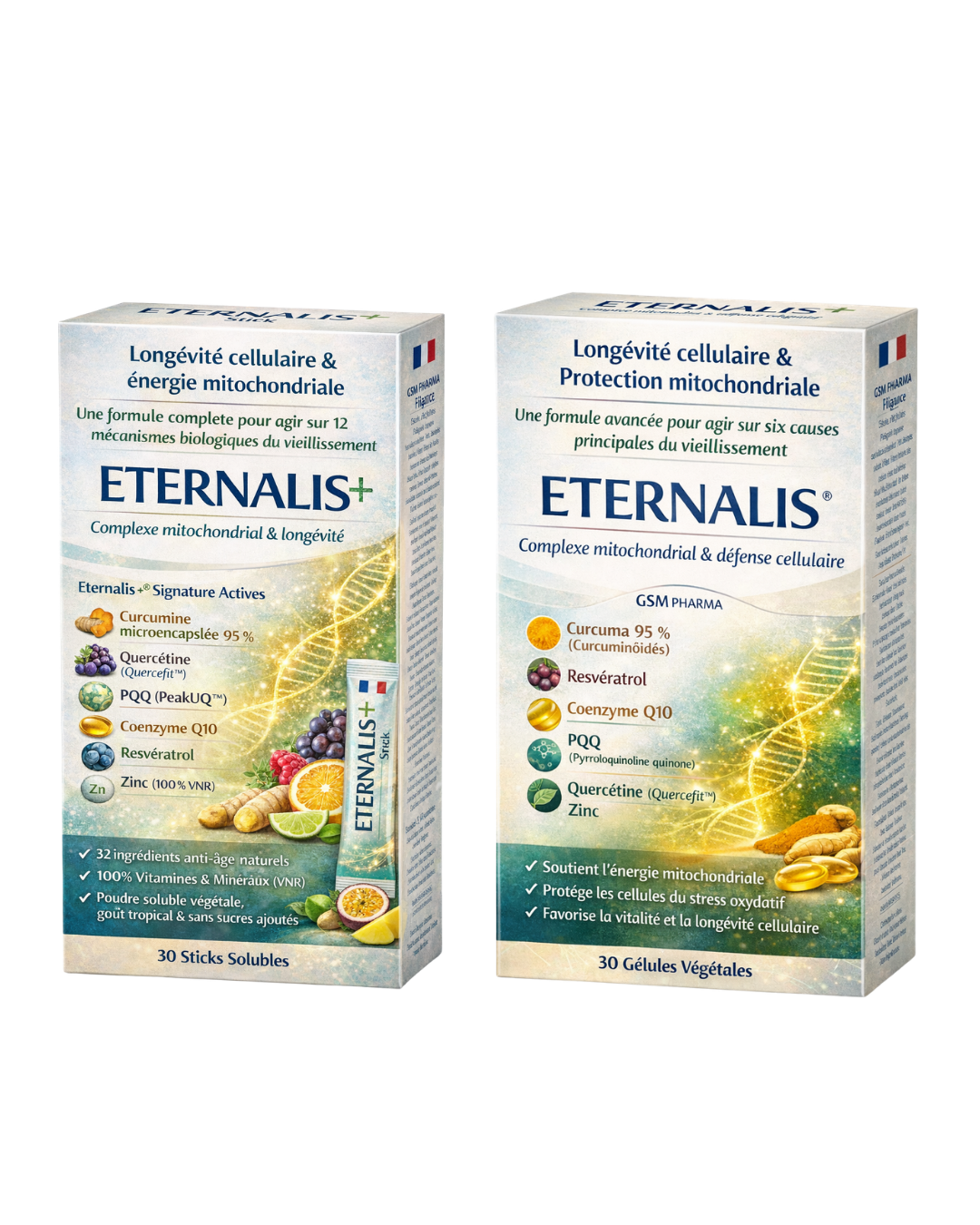 gamme eternalis compléments alimentaires anti age